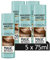L'Oréal Paris Ansatz-Kaschierspray für stufenlose und natürliche Übergänge, Kaschiert Ansätze bis zur nächsten Haarwäsche, Magic Retouch, Rotbraun, 1 x 75 ml (Packung mit 5)