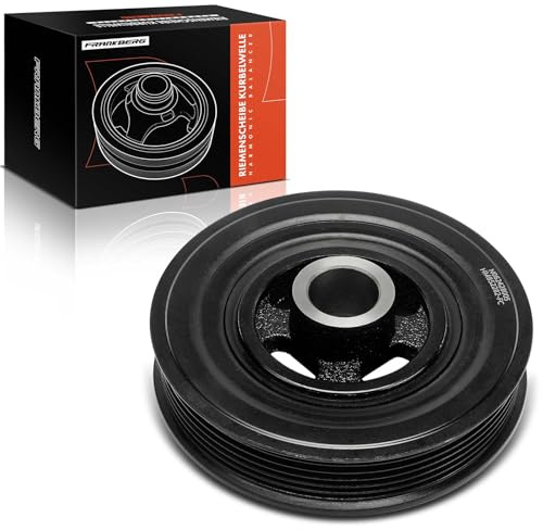 Frankberg Riemenscheibe Kurbelwelle 8A6G6B321AC | Kompatibel mit C-Max II DXA/CB7 DXA/CEU, Focus III Turnier, C-Max II Van, Mondeo IV Stufenheck BA7, Grand C-Max Van