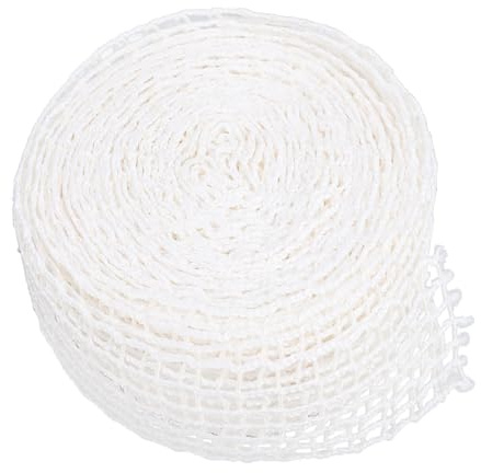 Omabeta Rollo de Red de Salchicha de 10 M, Neta de Cordel Elástica para Cocinar con Tela No Tejida