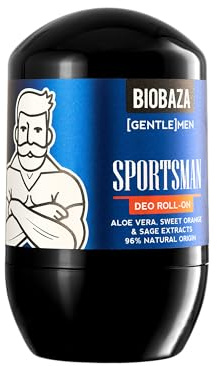 Men Déodorant roll-on Sportsmen 50 ml - Protection naturelle 24h pour hommes actifs