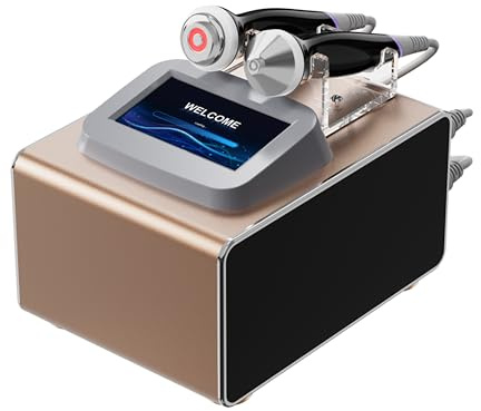 Elitzia Dispositivo de elevación facial EMS Microcurrent 2 en 1, máquina antienvejecimiento facial y ojos con luz roja y calor, incluye asas dobles para apretar, reducir las arrugas y contornear, uso