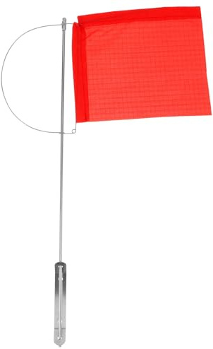 BUGUUYO Drapeau de Direction du Vent Marin 130X110 MM Résistant aux Intempéries Indicateur Extérieur pour Yacht et Bateau Accessoire Léger et Solide pour Navigation de Plaisance