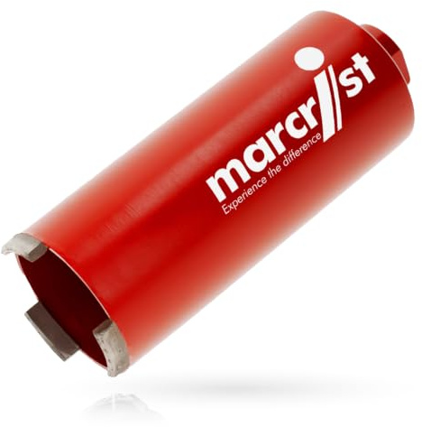 Marcrist Diamond Core Drill Bit 65mm - 1/2″ BSP (F) Rotary Core Drill Bit | for Concrete & General Masonry - Suitable for Diamond Rotary Core Drills, SDS Plus or 3-Jaw Chuck Fitting (379PH)
