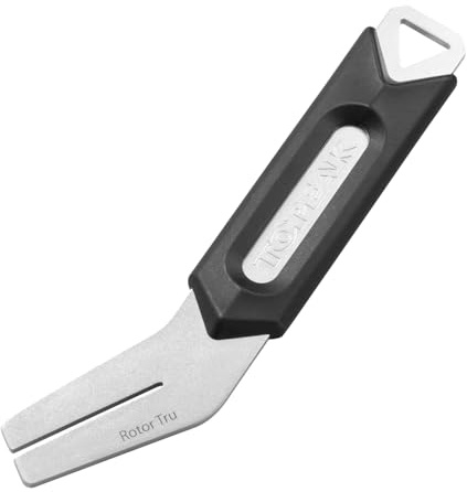 Topeak Rotor TRU Bremsscheiben-Richtwerkzeug, Black/Silver, 20 x 5.6 x 1.5 cm