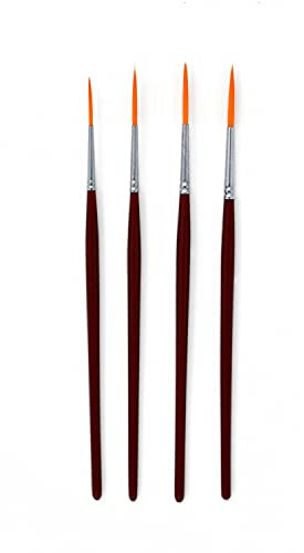 Konstnärer Ställborste Set | 4-pack penslar