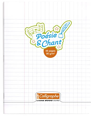 Calligraphe 18120C Heft 17x22cm 24 Blatt Seyes/blanko 90g Farblos