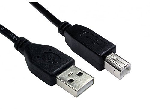 PCSL® USB 2.0 A to B Printer Cable, Premium Quality High Speed 480Mbps for Epson, HP, Canon, Lexmark, Oki USB Printers (3m)