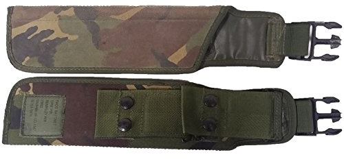 Armeeverkauf Doppelpack Brit. GB Bajonett Hülle Scheide Koppelschuh Messerscheide DPM Tarn