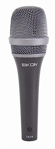 Proel EIKON EKD9 Microfono Dinamico Super-Cardioide Professionale, Nero