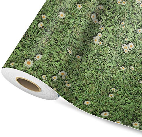 Moonlight Revêtement de sol en vinyle PVC CV | Plusieurs longueurs et motifs et tailles (100 x 200 cm, marguerites