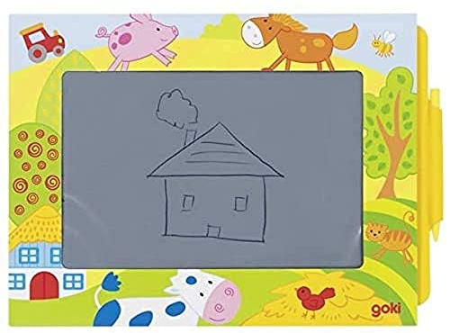 Goki Zaubertafel für Kinder, Mehrfarbig (58477)
