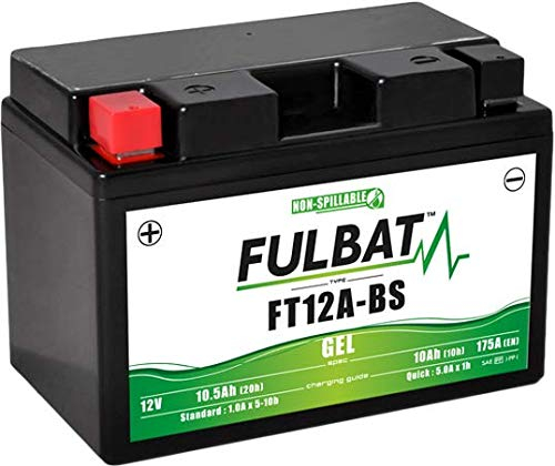 YT12A-BS FULBAT BATTERIA A GEL PRONTA ALL'USO SUZUKI BURGMAN 250 400 SV 650