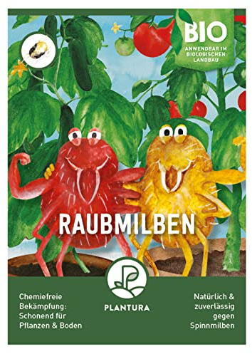 Plantura Raubmilben gegen Spinnmilben Blattware, wirksam & nachhaltig, 1500 Nützlinge