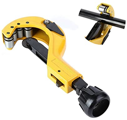 Rohrabschneider für Edelstahlrohre,mit Entgrater,Ø-Rohr: 6-64 mm,Wandstärke 0,7-2,5 mm,Kugellagerrohrschneider für Kupfer-Aluminiumrohr