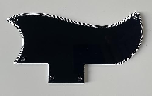 Gitarren-Pickguard für Gibson SG 61 (5-lagig, schwarz)