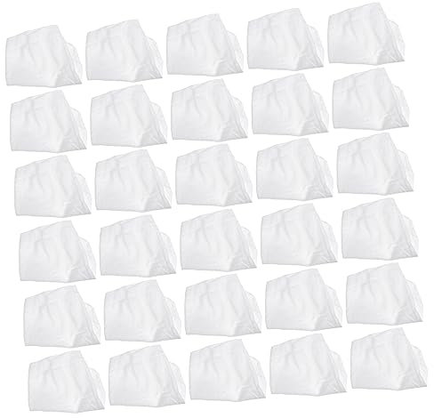 GAROZATION 30 Stück Pool-Skimmer-socken Elastische Filter-socken Für Poolfilter Und Skimmerkorb Weiß Für Unterirdische Und Oberirdische Schwimmbecken Sowie Spa Und Badebecken
