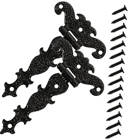 Angoily Tor-kit Hochleistungsscharniere 2 Stück Vintage-scharnier Scheunentor Für Holztore