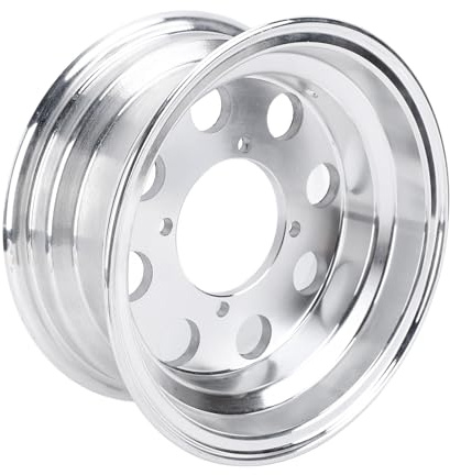 3,50-8 8 Zoll Motorrad Heckrand, Leicht Anhaltende Aluminium Leichtmetallrad Hub mit Feinem Polieren für Affen Z50 Z50R Z50J Fahrrad