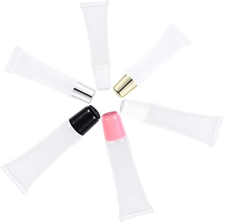 CALLARON Lip Gloss Tubes Broadway Lip Tint Stain Plastic Containers for Balm Shampoo Shower Gel