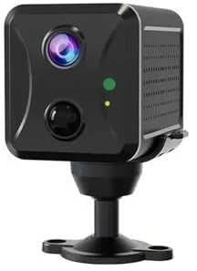 KVBRUI Caméra de Surveillance 5MP 4G avec Carte SIM ou Wi-FI, interphone, détection Infrarouge PIR, sécurité bébé IP(EU 4G Cam Add 128GB)