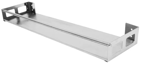 Sosoport Étagère Murale à Épices 20x12,5 Cm En Acier Inoxydable Détachable Support De Rangement Mural La Cuisine Multifonction Pour Organisation Condiments Et Gain De Place