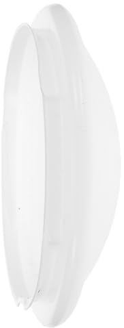 LIFKOME Abat-Jour Rond en Acrylique 19 CM Diamètre 2 CM Hauteur Globe de Rechange pour Ventilateur de Plafond Lampe de Table et Lampadaire Diffuseur de Lumière Douce Éclairage