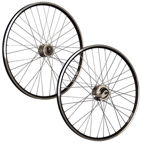 28 Pulgadas Juego Ruedas Bici con Dinamo de buje Nexus Inter 8