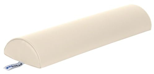 Sport-Tec Halbrolle Lagerungsrolle Lagerungskissen mit Kunstlederbezug 60x15x7,5 cm