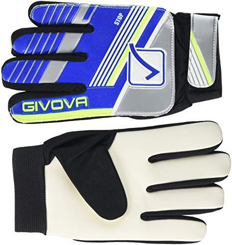 Givova Stop, Guanto Da Portiere Uomo, Grigio/Turchese, 8