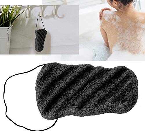 3 Pieces Konjac Exfoliating Bath Sponge, Kajac Body Sponge 100% Pure Natural Cleaning Sponge Wave Massage Tools for Cleaning (Dry)