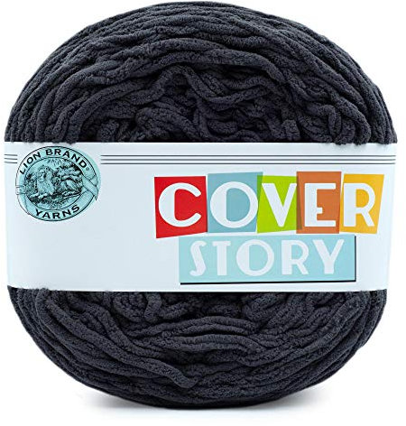 (1 Knäuel) Lion Markengarn 533-152 Cover Story Garn, Eisen