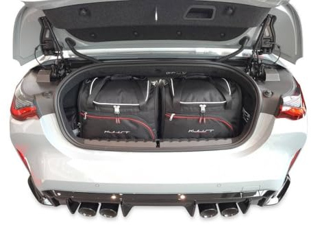 KJUST Dedizierte Kofferraumtaschen 4 stk kompatibel mit BMW 4 CABRIO G23 2020+