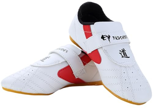 Chaoyilian Artes Marciales Zapatilla De Boxeo,Zapatillas Deportivos De Kung Fu Tai Chi,Zapatillas De Gimnasio De Artes Marciales,Goma Transpirables Ligeros,para Hombres Mujeres NiñOs Adultos