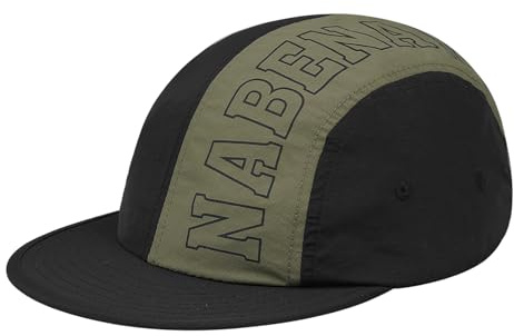 Clakllie Quick Dry Flat Brim Hats Short Brim Baseball Cap Adjustable Snapback Cap Lightweight Running Caps Dad Hats,HDY1-Black