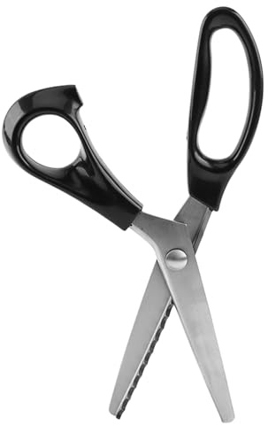 Lybunair Dekorative Zackenschere aus Stoff, Schere, Schere, rund, dreieckig, Kante 3, 5, 7 mm (7mm)