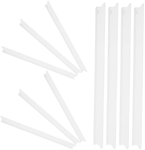 GARVALON 10pcs Rear Wiper Blade Replacement Window Squeegee Strip Silicone Window Cleaning Equipment Squeegee Refill Blades