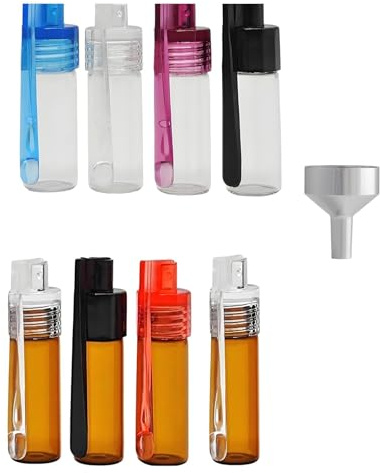 8 Stücke 51mm Pulver Portionierer, Pulver Behälter Auslaufsichere Mini Aufbewahrungsflasche Für Salz, Gewürze,Wasserdicht Dosierer Für Salz, Pfeffer, Gewürze,Wasserdicht Dosierer