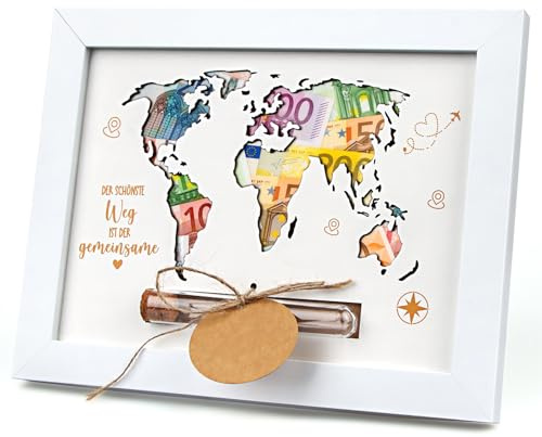 Personalisierte Holz Weltkarte Hochzeit Kleinigkeiten Zum Verschenken Save the Date Karten Hochzeitsgeschenk Nachbarn Bilderrahmen Einzigartiges Dekoratives für Brautpaar oder Geschenk