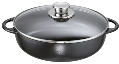 Schulte-Ufer Bauernpfanne, Gusseisen, 28 cm 1633-28 s Schwarz
