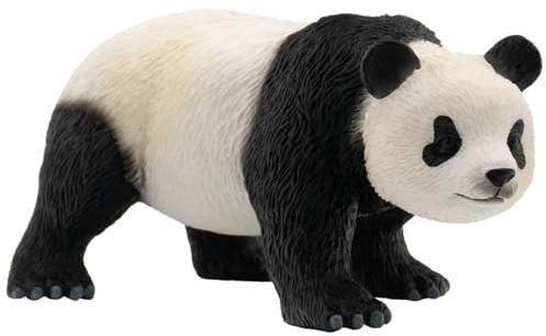 Bullyland 63678 - Spielfigur Panda Bär, ca. 10,4 cm große Tierfigur, detailgetreu, PVC-frei, ideal als kleines Geschenk für Kinder ab 3 Jahren