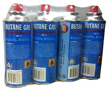 ASSCA Sobazar - Set di 4 cartucce di ricarica gas 227 g MSF-1a