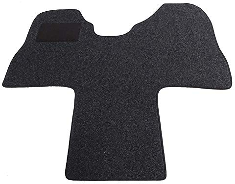 Mertex Automatte Autoteppich Premium anthrazit meliert 30161-P-A (schwarz, Fahrerhausteppich)