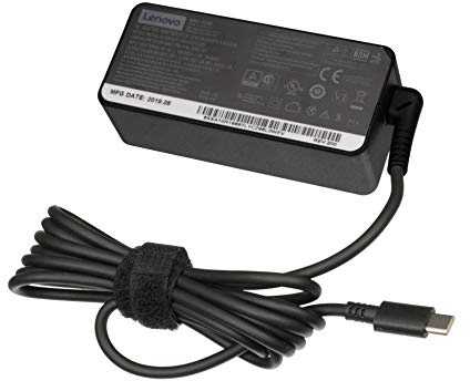 Lenovo Cargador USB-C 45 vatios Original para la série 300e ChromeBook 2nd Gen MTK (81QC)