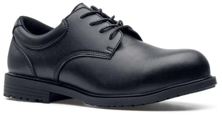 Shoes For Crews Cambridge II ST - Comode scarpe antinfortunistiche con punta, solette imbottite, suola antiscivolo in stile classico, S2 SRC, per uomo e donna
