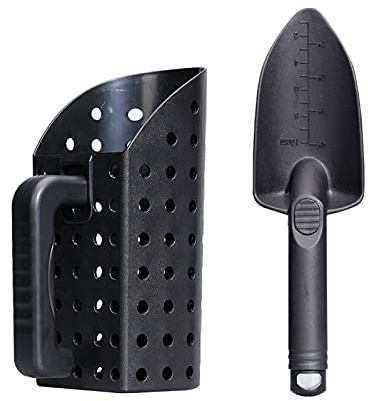 QOTSTEOS Sand Scoop and Shovel Set, Metal Detecting and Treasure Hunting Accessories Set(size:2pcs/set)