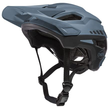 O'NEAL | Mountainbike-Helm | MTB All-Mountain | Verschmolzene innere EPS & Außenschale für bessere Langlebigkeit | TRAILFINDER Helmet Split | Erwachsene | Grau/Schwarz | L/XL (59-63 cm)