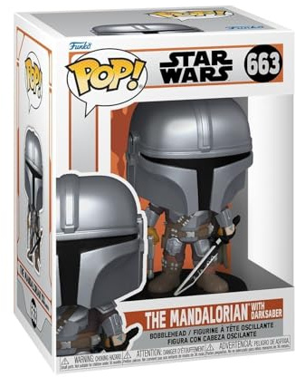 Funko Pop! Vinyl: Star Wars: The Mandalorian S9 - Vinyl-Sammelfigur - Geschenkidee - Offizielle Handelswaren - Spielzeug Für Kinder und Erwachsene - TV Fans - Modellfigur Für Sammler und Display