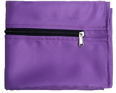 TopHomer Grande borsa per il lavaggio degli animali domestici, 70 x 80 cm, borsa per la biancheria con cerniera, borsa per la biancheria da letto per animali domestici, coperte, asciugamani, viola