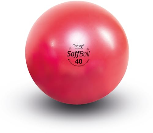 TONKEY ACTIVE LIFE - Palla Pilates [15-22-26-30-40 cm] SoffBall Maxafe - Fitball per Yoga, Fitness, Pilates, Fisioterapia e Riabilitazione - Accessori e Attrezzi per Allenamento a Casa e in Palestra