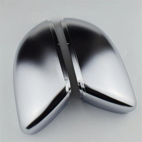Rückspiegel Abdeckung Für Golf 6 Für MK6 Für Touran Matt Spiegel Abckung Silber Rückspiegel Kappe Gehäuse Auto Spiegelkappen